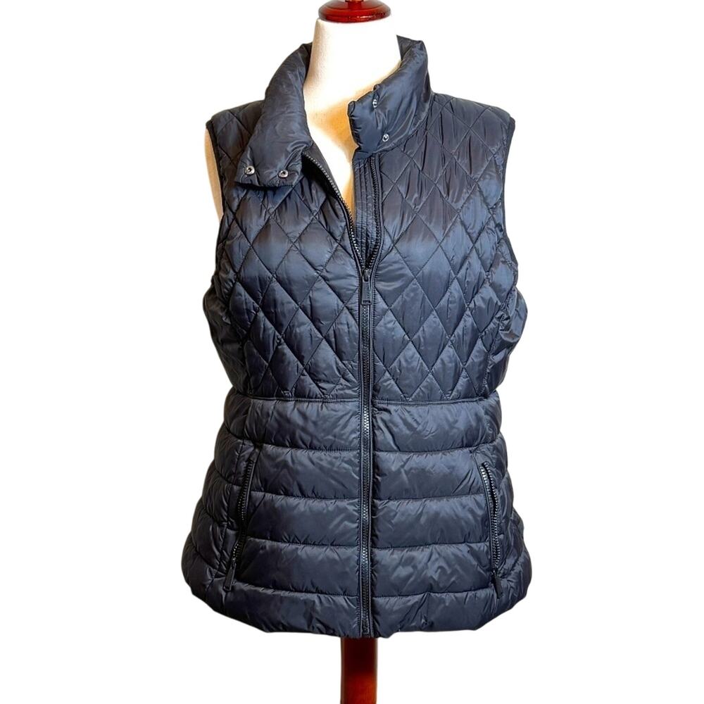 Calvin Klein Quilted Black Puffer Vest